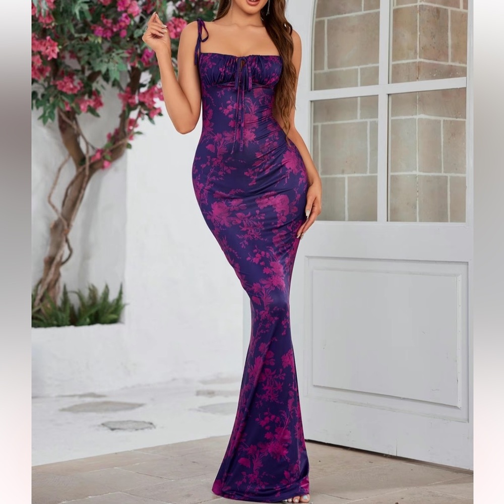 2 dresses-  Partheafashion Women’s Valentine’s Day style dresses size L.